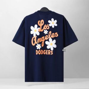 NEW ERA CHRYSAN T-SHIRT - NAVY