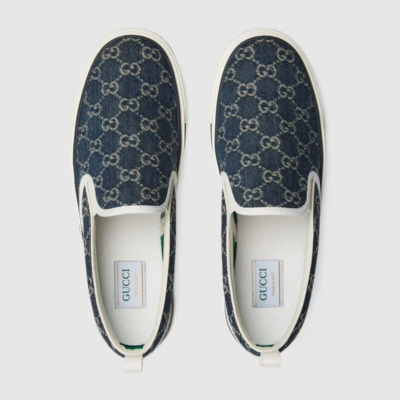 Giày Gucci Men's Tennis 1977 Slip-on sneaker 643489-2KQ20-4465 - Ảnh 5