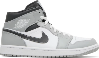 Giày Nike Air Jordan 1 Mid ‘Light Smoke Grey’ 554724-078