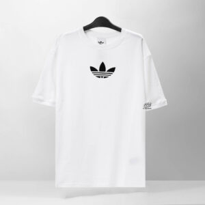 ADIDAS ORIGINALS CENTRE OVERSIZE T-SHIRT - WHITE