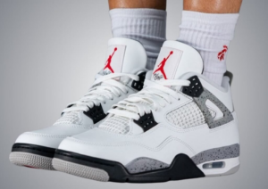 Giày Nike Air Jordan 4 Retro 'White Cement' FV5029-100 - Ảnh 4