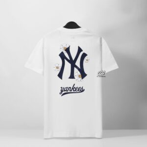 NEW ERA NYYK FLOWERS T-SHIRT - WHITE
