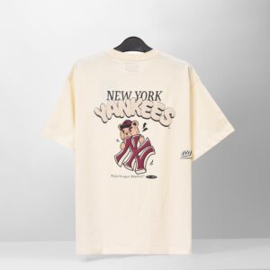 NEW ERA MEGA BEAR T-SHIRT - IVORY