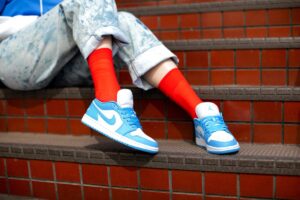 Giày Nike Air Jordan 1 Low 'UNC' AO9944-441 - Ảnh 3