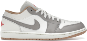 Giày Nike Air Jordan 1 Low ‘Red College Grey’ 553558-169
