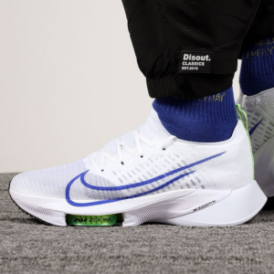 Giày Nike Air Zoom Tempo Flyknit 'White Racer Blue' CI9923-103 - Ảnh 4