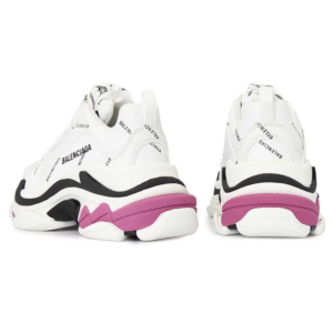 Giay Balenciaga All Over Logo Triple S 'White' 524039-W2FA4-9155