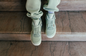 Giay Nike Air Jordan 4 Retro 'Seafoam Sail' HV0823-003