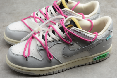 Giày Nike Off-White x Dunk Low 'Lot 30 Of 50' DM1602-122 - Ảnh 10