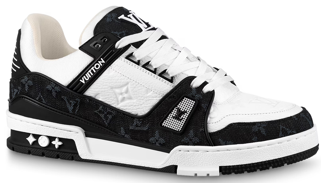 Giày Louis Vuition Trainer ‘Denim Blue’ 1A9JG9