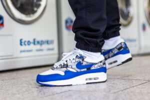 Giày Nike Air Max 1 Atmos We Love Nike 'Game Royal' AQ0927-100 - Ảnh 4