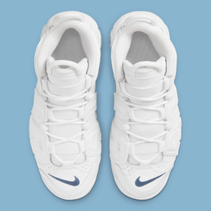 Giày Nike Air More Uptempo GS 'White Midnight Navy' DH9719-100 - Ảnh 2