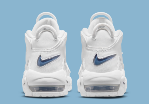 Giày Nike Air More Uptempo GS 'White Midnight Navy' DH9719-100 - Ảnh 7