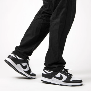 Giày Nike Dunk Low 'Black White' GS CW1590-100 - Ảnh 3