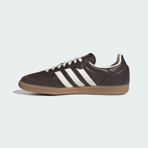 Giày Adidas Samba OG 'Dark Brown White' JR0891 - Ảnh 5
