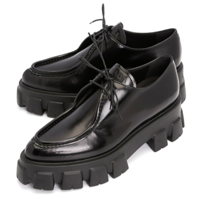 Giày Prada Logo Monolith Pointy 'Black' 1E719M-055-F0002 - Ảnh 3