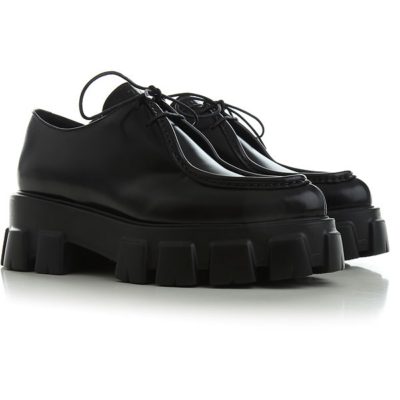 Giày Prada Logo Monolith Pointy 'Black' 1E719M-055-F0002 - Ảnh 4