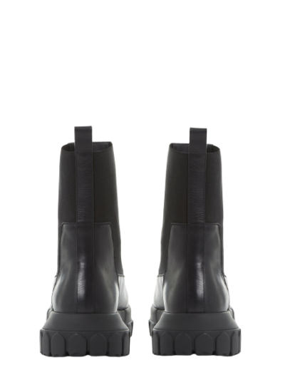 Giày Rick Owens FW22 Strobe Beatle 'Black' ru02b2881lcg-99 - Ảnh 4