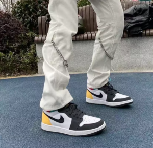 Giày Nike Air Jordan 1 Zoom Air CMFT Anthracite Pink Gold CT0978-016 - Ảnh 2