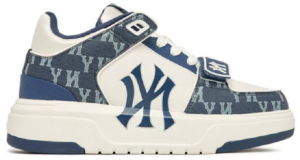 Giày MLB Chunky Liner Mid Denim ‘Navy’ 3ASXCDN3N-50NYD