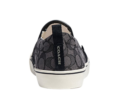 Giày Coach Skate Slip On 'Charcoal And Black' CA909 - Ảnh 5