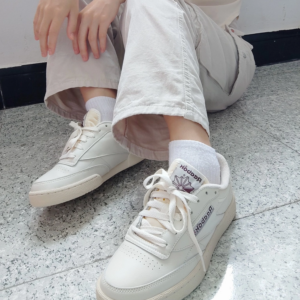 Giày Reebok Club C 85 Vintage 'Chalk Alabaster' GX3681 - Ảnh 4